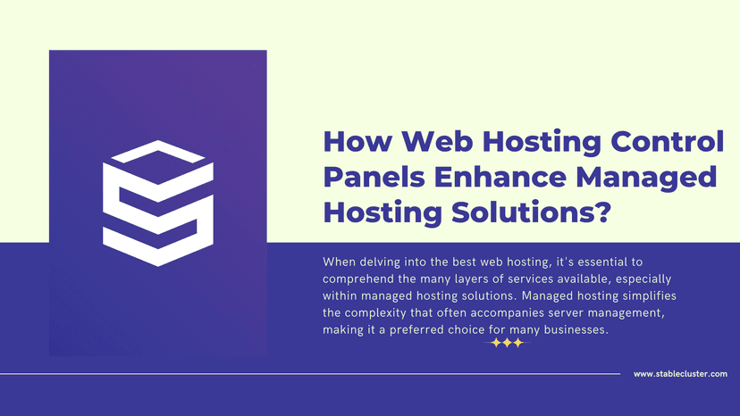How Web Hosting Control Panels Enhance Managed Hosting Solutions?